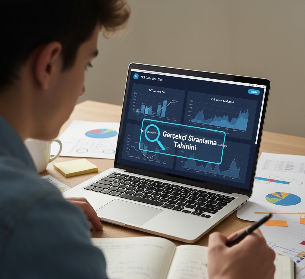 YKS Sıralama Hesaplama: Puan Değil Sıralama Hedefleyin